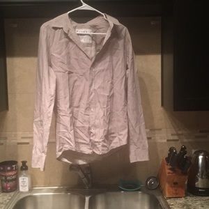 Gray Button Down